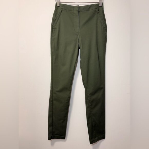 Kit and Ace New Height Olive Green Straight-Leg Pants size 4 - Picture 6 of 9